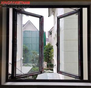 Cửa nh&ocirc;m xingfa mở 2 c&aacute;nh
