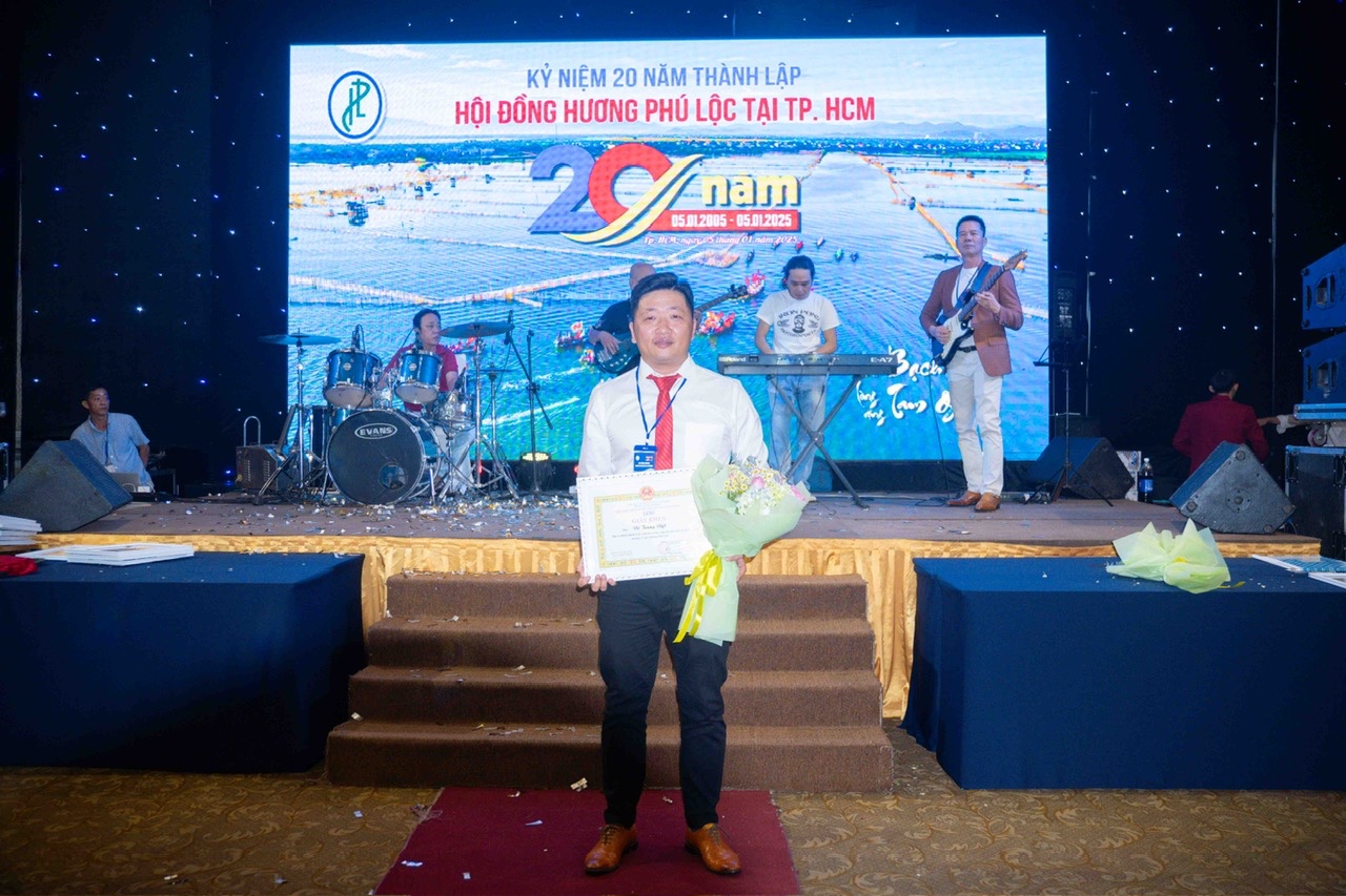 Anh Nguyễn Văn Lộc, Giám đốc Công ty TNHH Xây dựng - Kinh doanh - Sản xuất Lộc Phát. (Ảnh: NVCC)